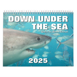 Unterhalb des Meeres Australiens Meerestiere Kalender