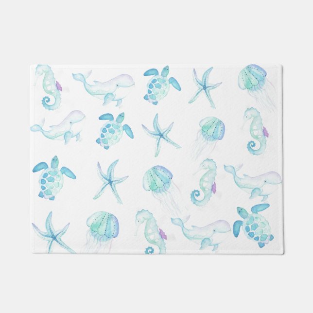 Unterhalb des Meeres Fußmatte (Vorderseite)