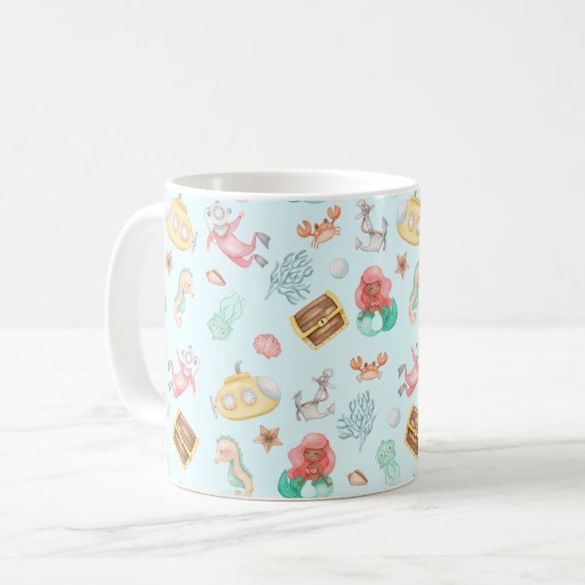 Unterhalb des Meeres Kaffeetasse (Vorderseite Links)
