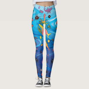 Unterhalb des Meeres Leggings