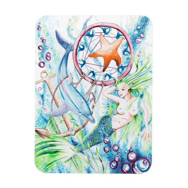 Unterhalb des Meeres Magnet (Vertikal)