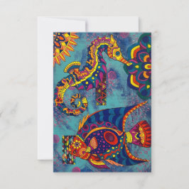 Unterhalb des Meeres Mitteilungskarte