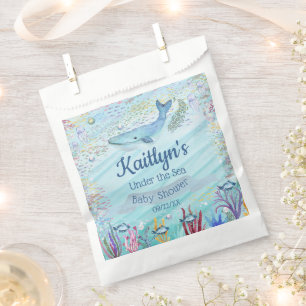 Unterhalb des Meeres   Ocean Themed Baby Dusche Geschenktütchen