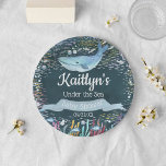 Unterhalb des Meeres | Ocean Themed Baby Dusche Pappteller<br><div class="desc">Feiern Sie stilvoll mit diesen trendigen Baby-Dusche-Papier-Tellern. Das Design ist leicht mit Ihrer eigenen Formulierung zu personalisieren und Ihre Familie und Freunde werden begeistert sein,  wenn sie diese fabelhaften Party-Teller sehen.</div>