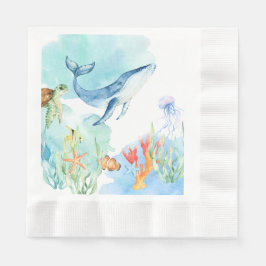 Unterhalb des Meeres Serviette