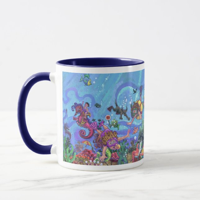 Unterhalb des Meeres Tasse (Links)