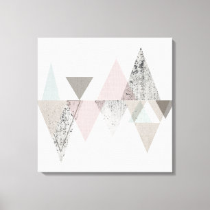 Unterhalten Sie   geometrisches modernes II Leinwanddruck
