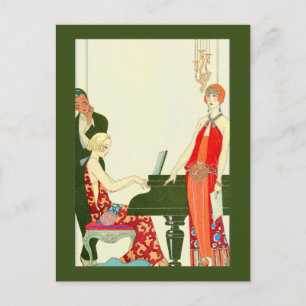 Unterhaltung Postkarte