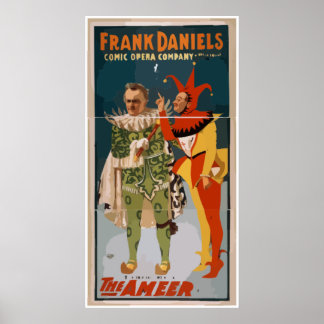 Unterhaltungsposter der Vergangenheit Poster