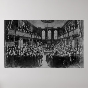 Unterhaus, 1833 poster