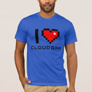 Unterhemd American Apparel I love CLOUDGAR
