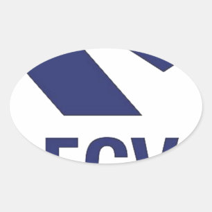 Unterhemd des FGV Ovaler Aufkleber