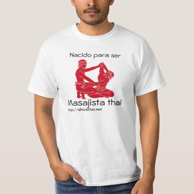 Unterhemd für Masseure thai ,(Mann) (Vorderseite)