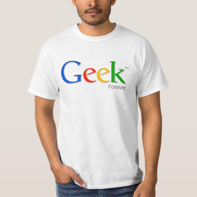 Unterhemd Geek Forever (Vorderseite)
