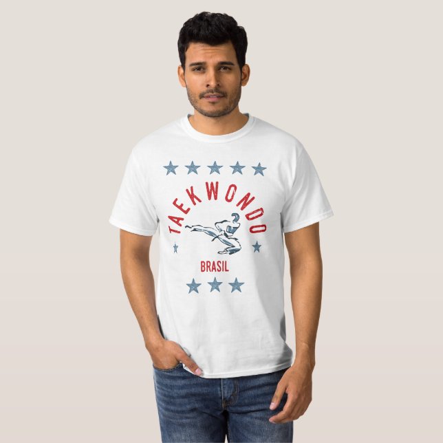 Unterhemd Taekwondo-Sportler Kick Collection (Vorne ganz)