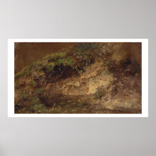 Unterholz, c.1821 (Öl auf Papier an Bord) Poster