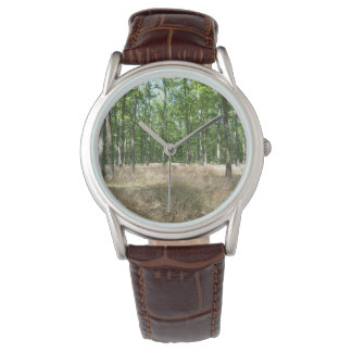 Unterholz und Gräser Armbanduhr