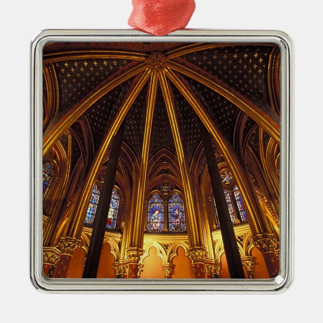 Unterkapelle La Sainte-Chapelle, Paris, Ornament Aus Metall (Vorne)