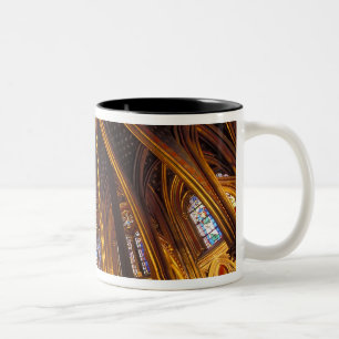 Unterkirche von La Sainte-Chapelle, Paris, Zweifarbige Tasse