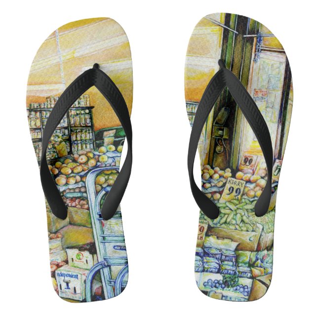 Unterminierung der künstlerischen Gentrifizierung Flip Flops (Fußbett)