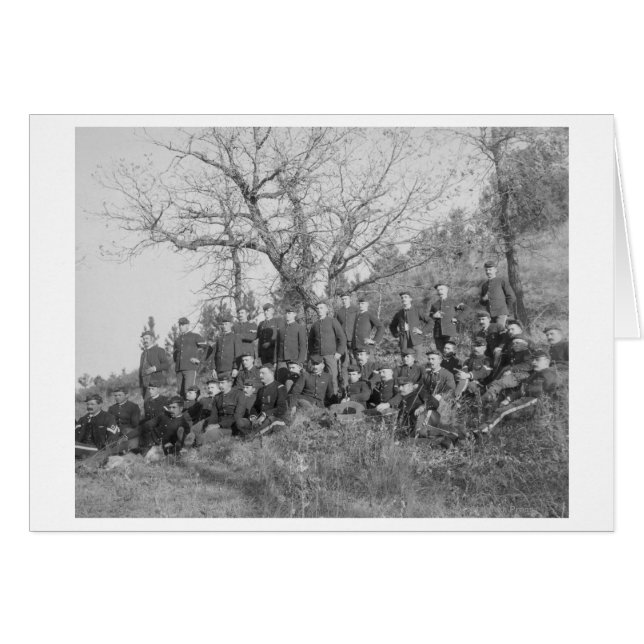Unternehmen C, 3. US-Infanterie in Fort Meade (Vorderseite (Horizontal))