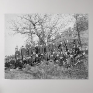 Unternehmen C, 3. US-Infanterie in Fort Meade Poster