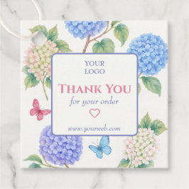 Unternehmen für individuell anpassbare Hydrangeas Geschenkanhänger