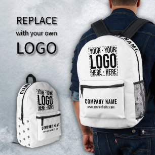 Unternehmen für kundenspezifische Firmenlogos Mode Bedruckter Rucksack