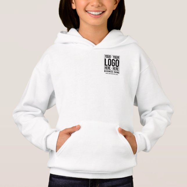 Unternehmen für kundenspezifische Firmenlogos Mode Hoodie (Vorderseite)