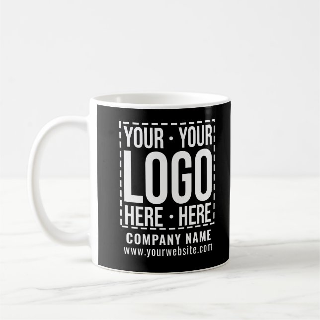 Unternehmen für kundenspezifische Firmenlogos Mode Kaffeetasse (Links)