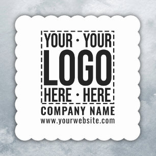 Unternehmen für kundenspezifische Firmenlogos Mode Untersetzer