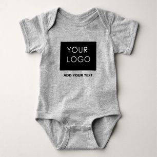 Unternehmen für kundenspezifische Logos Baby Strampler