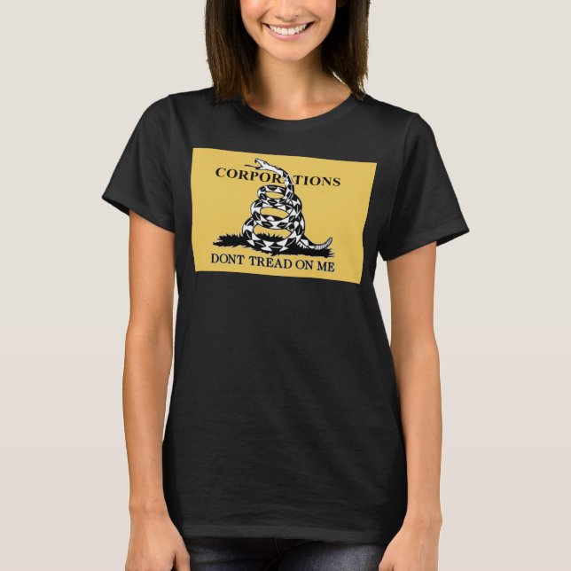 Unternehmen gehen mir nicht auf die Nerven T-Shirt (Vorderseite)
