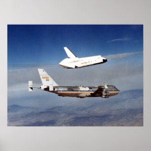 Unternehmen im Flug Poster