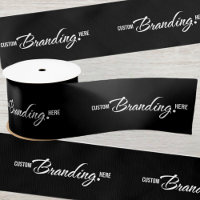 Unternehmen Logo-Geschäft mit Black Gift Wrapping