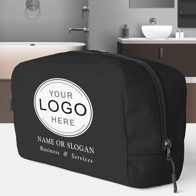 Unternehmen mit Firmenlogo Moderne Markenbezeichnu Waschbeutel (Von Creator hochgeladen)