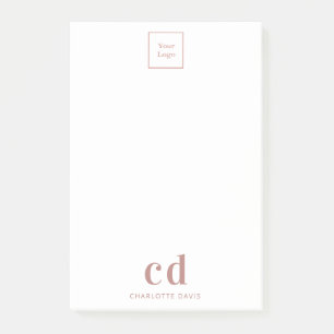 Unternehmen mit Sitz in Rosa Post-it Klebezettel