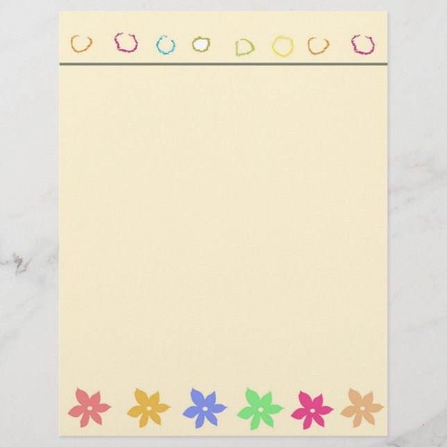 Unternehmen, Schule, Büro, Zuhause Briefkopf (Vorderseite)