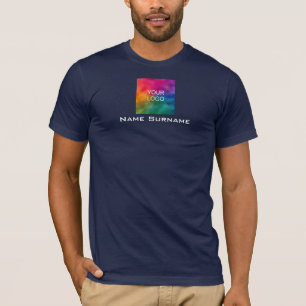Unternehmen Sie Ihr eigenes Logo hier Mitarbeiter T-Shirt