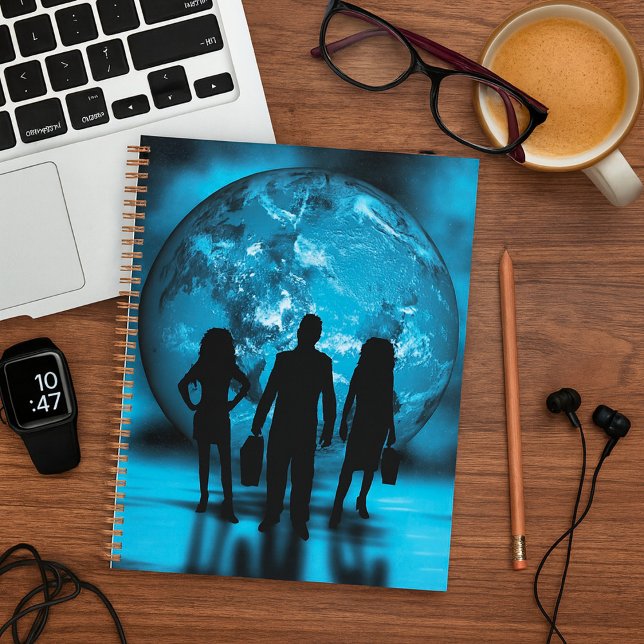 Unternehmens-Team-Silhouette Futuristische Geschäf Planer (Von Creator hochgeladen)