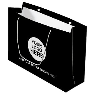 Unternehmensförderung Eigene Logos Großhandel Große Geschenktüte