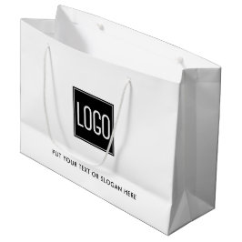 Unternehmensförderung | Kundenspezifische Logoeink Große Geschenktüte