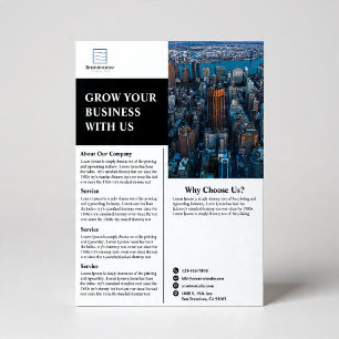 Unternehmensgeschäfts-Flyer Flyer