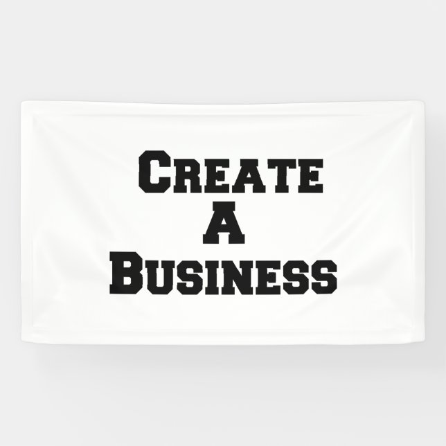 Unternehmensgründung Banner (Horizontal)