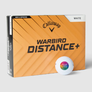 Unternehmenslogo auf Callaway Warbird Distance hoc Golfball