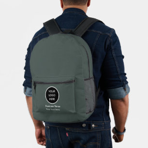 Unternehmenslogo Firma Sage Werbe-Branding Bedruckter Rucksack