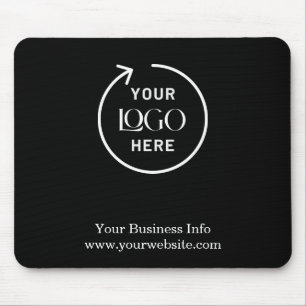 Unternehmenslogo Firmenmarke Schwarz Corporate Com Mousepad