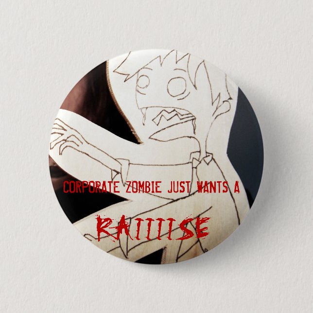 UNTERNEHMENSzombie Button (Vorderseite)