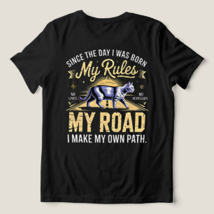 Unternehmer Boss Babe Katze - Meine Regeln Mein We Tri-Blend Shirt