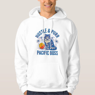 Unternehmer Boss - Hustle & Purr Pacific Money Hoodie